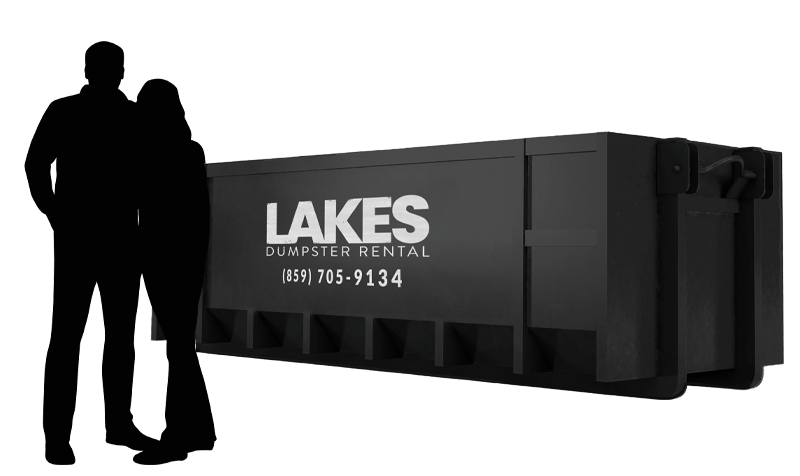 lakes dumpster rental in versailles ky kentucky